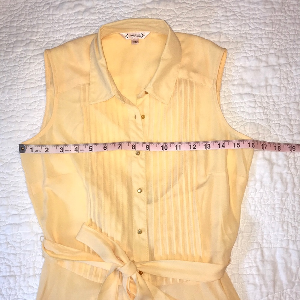 Nanette Butter Yellow Dress, size 4